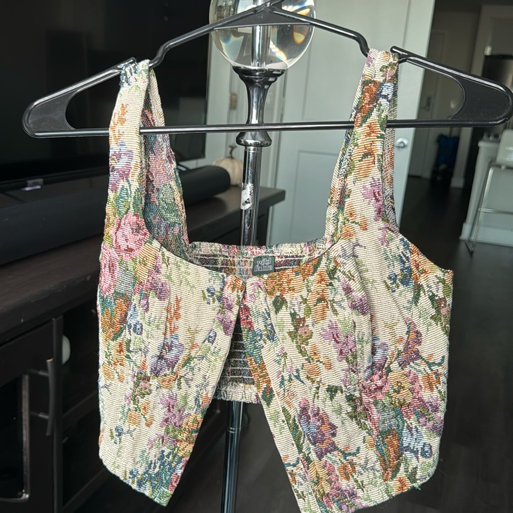 Floral corset